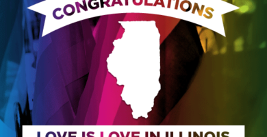 Illinois matrimonio gay. MagLes revista para lesbianas
