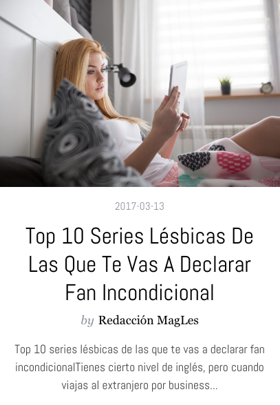 Top 10 series lésbicas